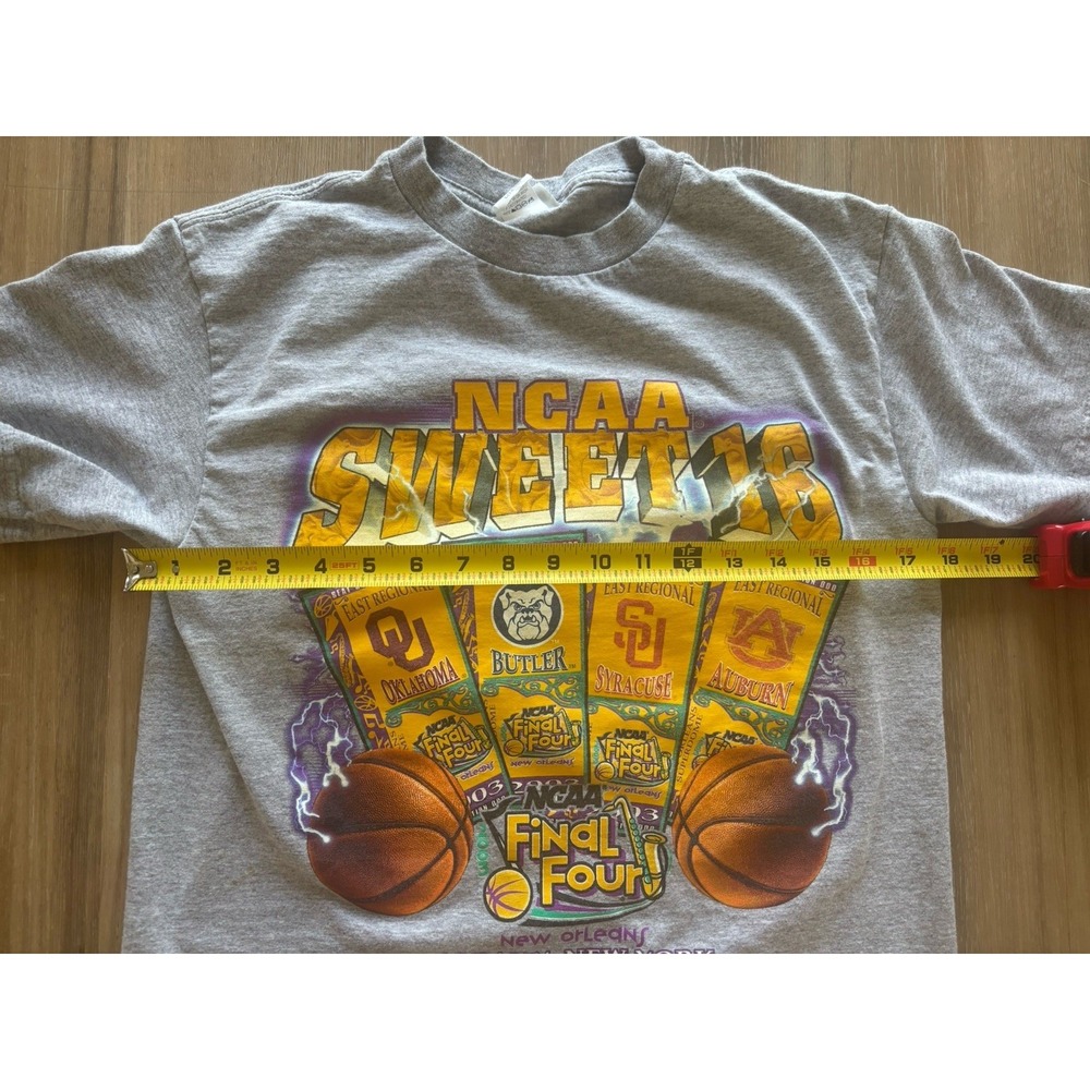 Vtg‎ 2003 March Madness Final Four T-Shirt Lee Sport Youth 14-16 Large - Picture 8 of 9